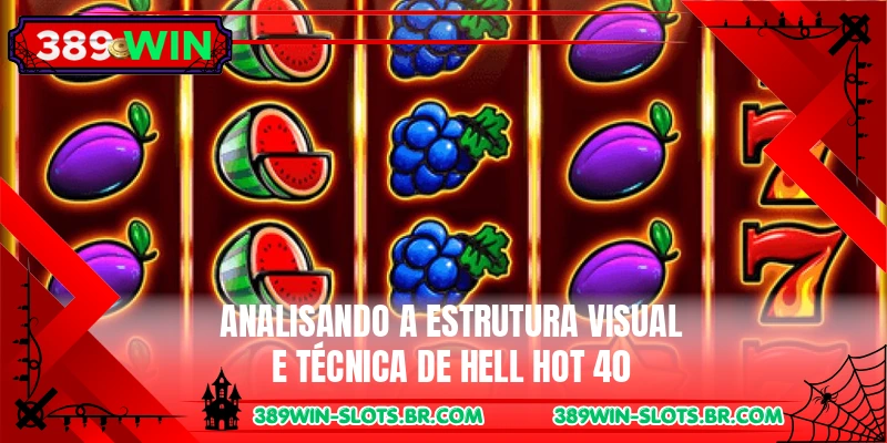 Analisando a estrutura visual e técnica de Hell Hot 40