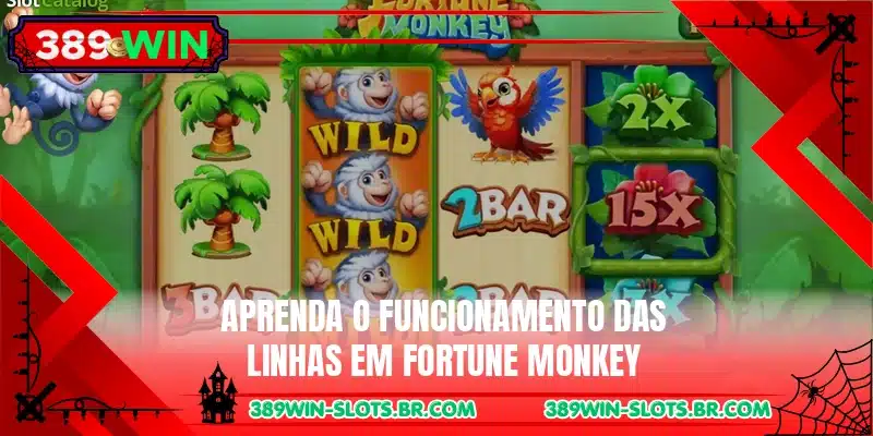 Aprenda o funcionamento das linhas em Fortune Monkey