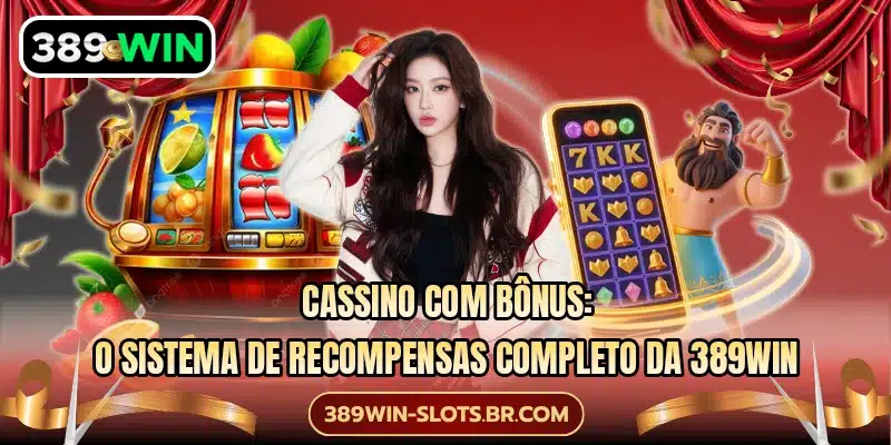 Cassino com bônus: O sistema de recompensas completo da 389WIN