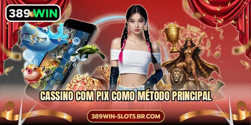 Cassino com Pix como método principal