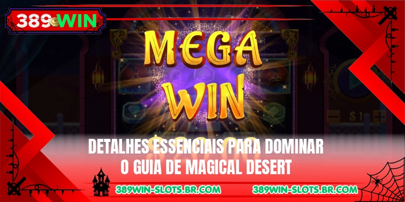Detalhes essenciais para dominar o guia de Magical Desert