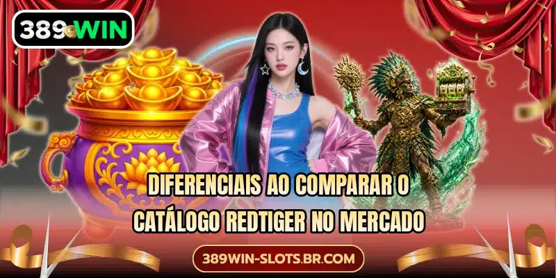 Diferenciais ao comparar o catálogo RedTiger no mercado