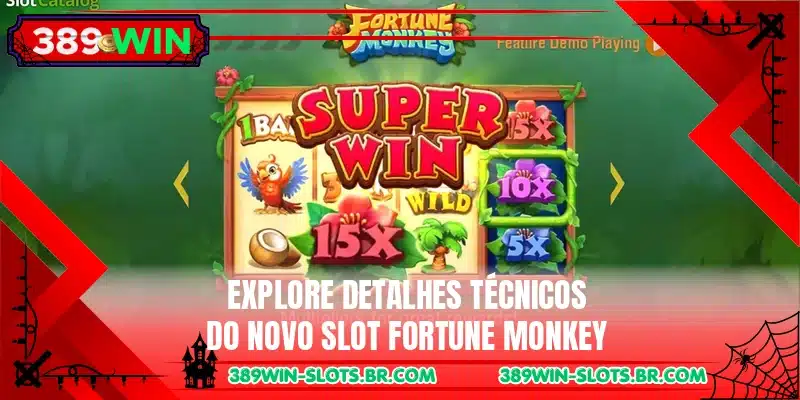 Explore detalhes técnicos do novo slot Fortune Monkey